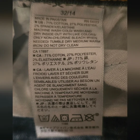 Banana Republic Women's Stretch Denim Bermuda Shorts Dark Wash 14 - Picture 4 of 4